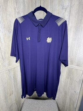 Notre Dame Under Armour Polo Shirt